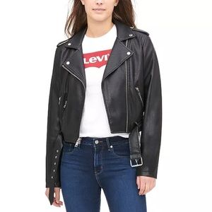 LEVI’S WOMEN LEATHER JACKET